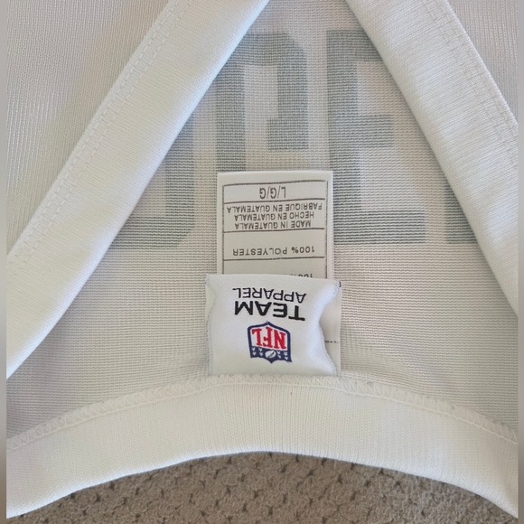 Nfl Aaron Rodgers Packers  White Jersey #12 100% POLYESTER Preowned - Picture 10 of 16